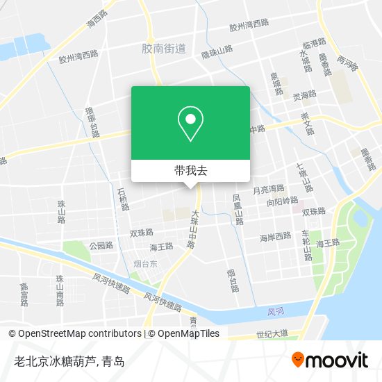 老北京冰糖葫芦地图