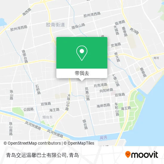 青岛交运温馨巴士有限公司地图
