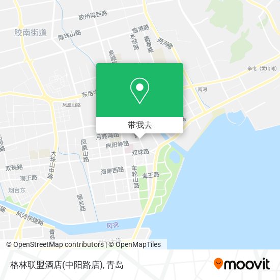 格林联盟酒店(中阳路店)地图