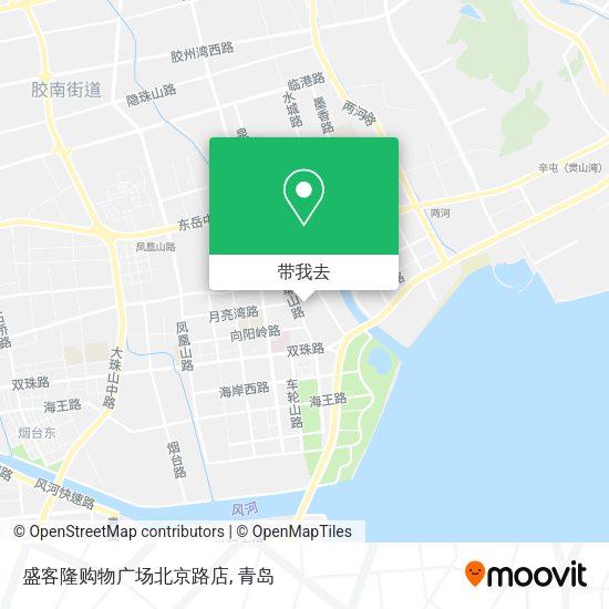 盛客隆购物广场北京路店地图