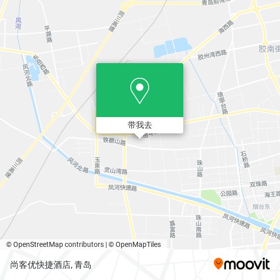 尚客优快捷酒店地图