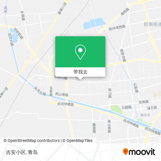 吉安小区地图