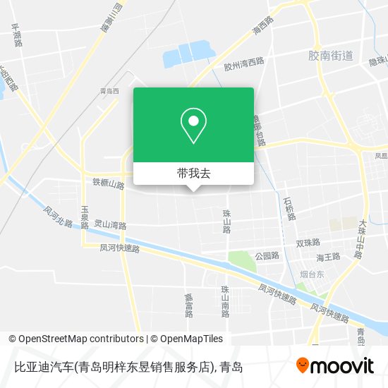 比亚迪汽车(青岛明梓东昱销售服务店)地图