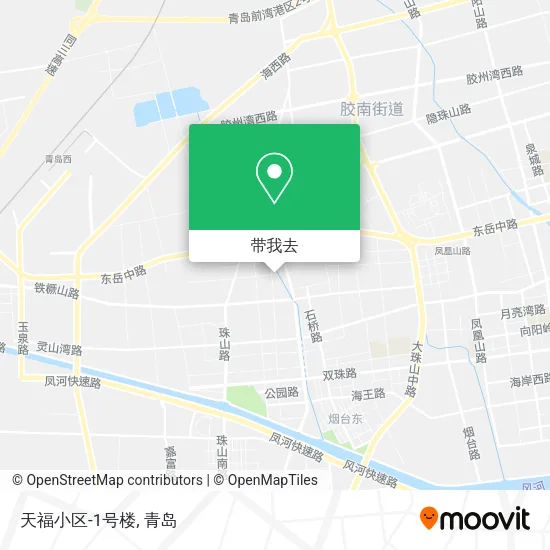 天福小区-1号楼地图