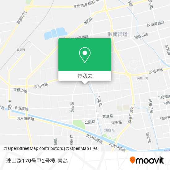珠山路170号甲2号楼地图