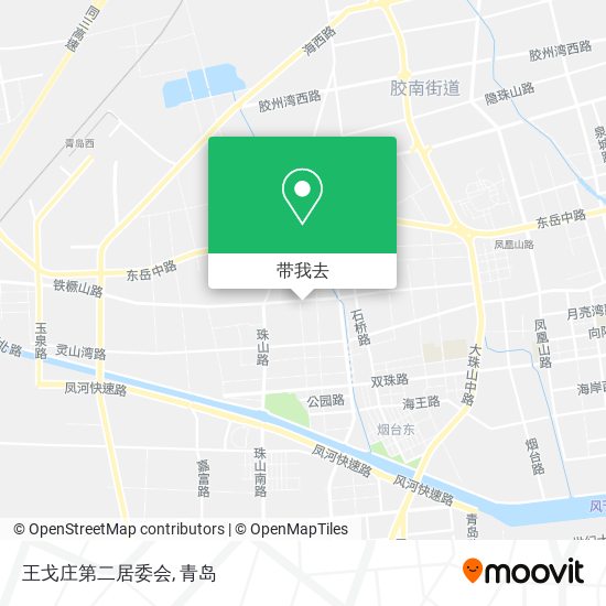 王戈庄第二居委会地图