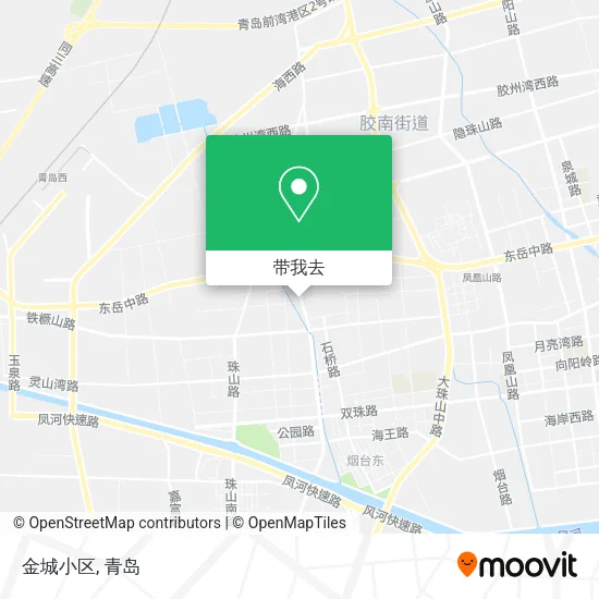金城小区地图