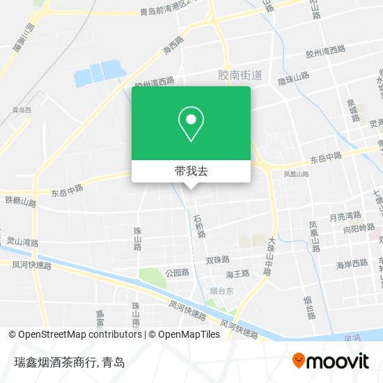 瑞鑫烟酒茶商行地图