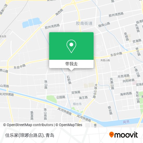 佳乐家(琅琊台路店)地图