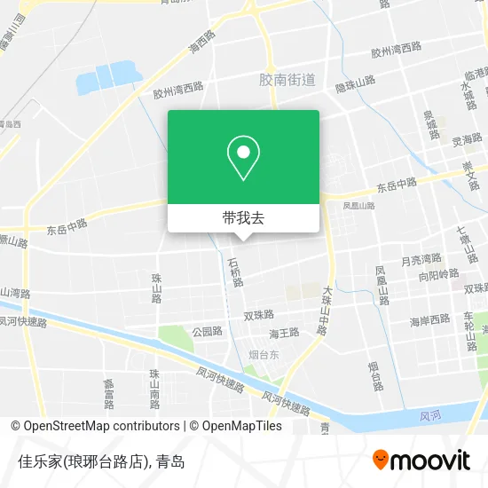 佳乐家(琅琊台路店)地图