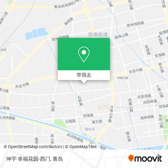 坤宇·幸福花园-西门地图