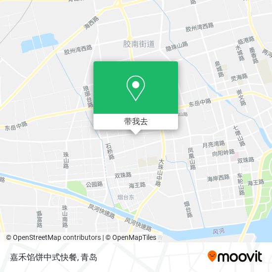 嘉禾馅饼中式快餐地图
