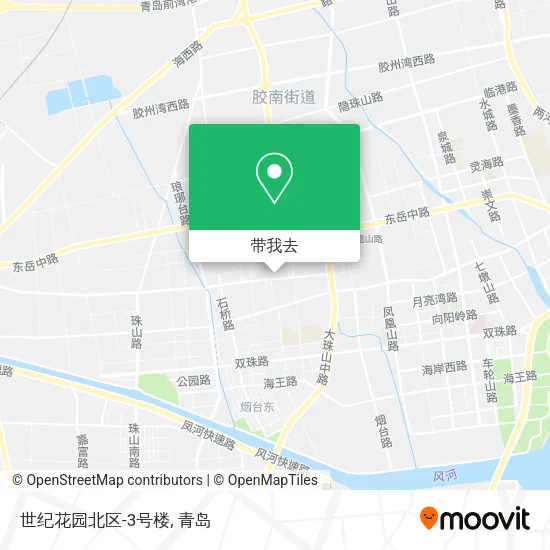 世纪花园北区-3号楼地图
