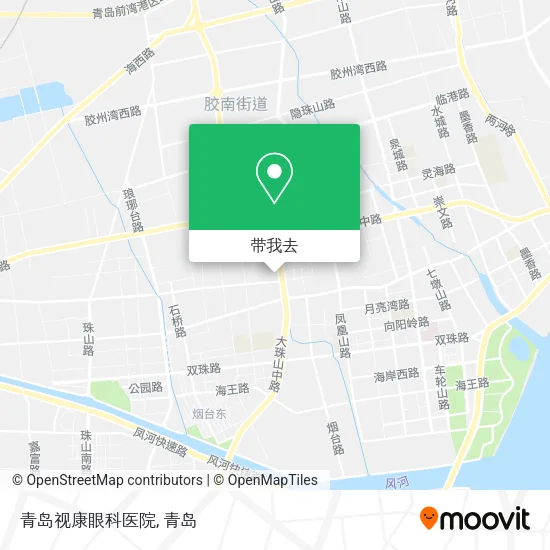 青岛视康眼科医院地图
