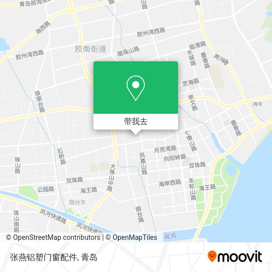 张燕铝塑门窗配件地图