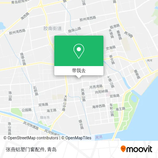 张燕铝塑门窗配件地图