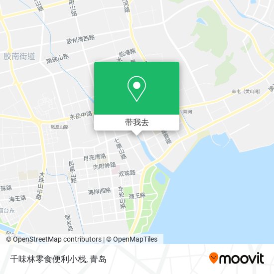 千味林零食便利小栈地图