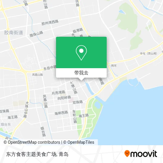东方食客主题美食广场地图