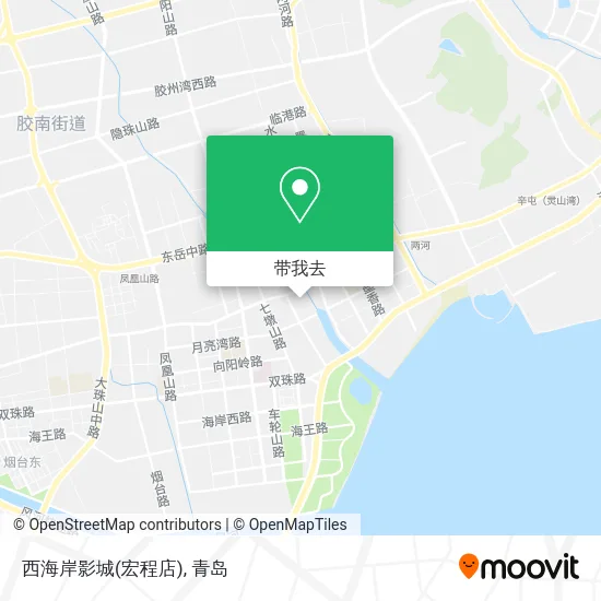 西海岸影城(宏程店)地图