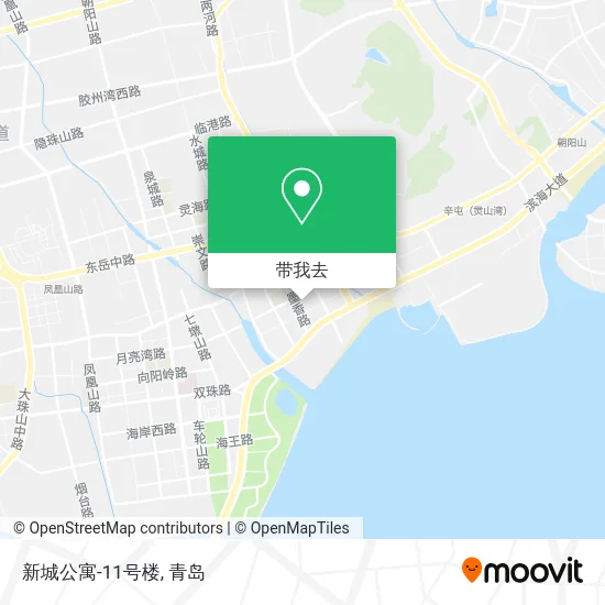 新城公寓-11号楼地图