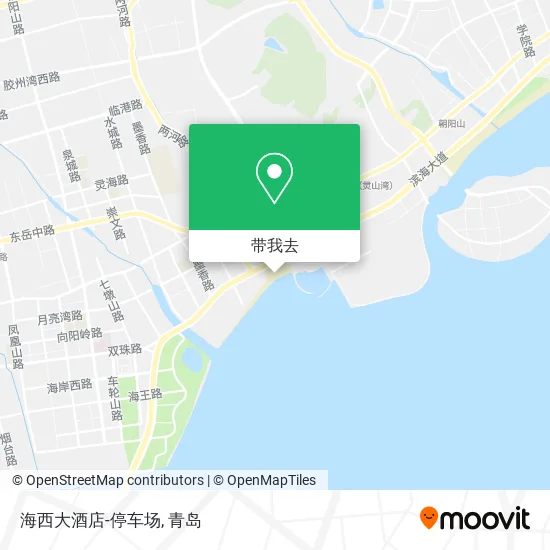 海西大酒店-停车场地图