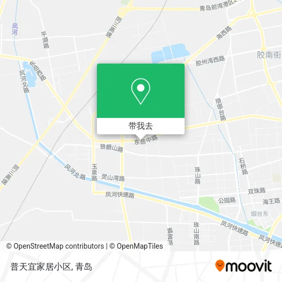 普天宜家居小区地图