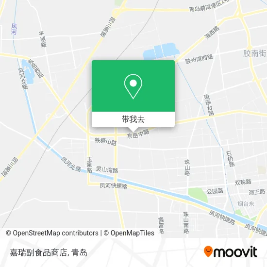 嘉瑞副食品商店地图