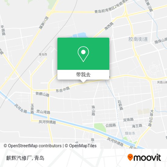 麒辉汽修厂地图