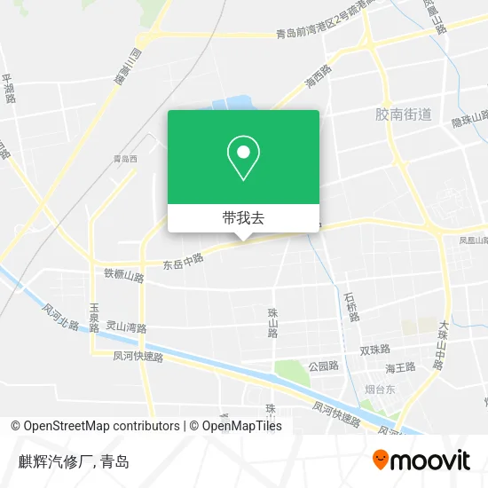 麒辉汽修厂地图