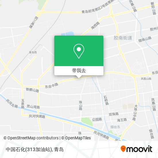 中国石化(313加油站)地图