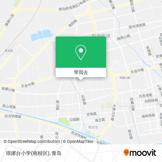 琅琊台小学(南校区)地图