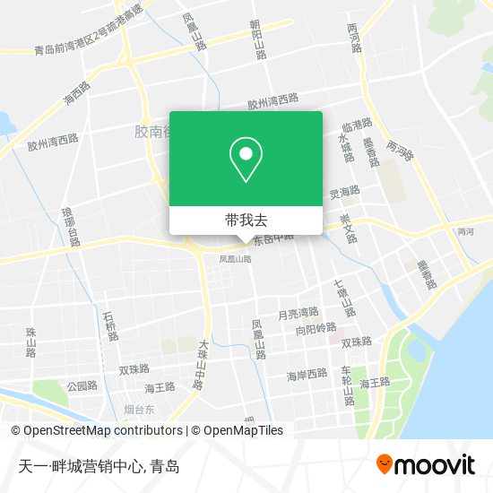 天一·畔城营销中心地图