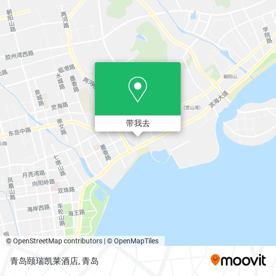 青岛颐瑞凯莱酒店地图