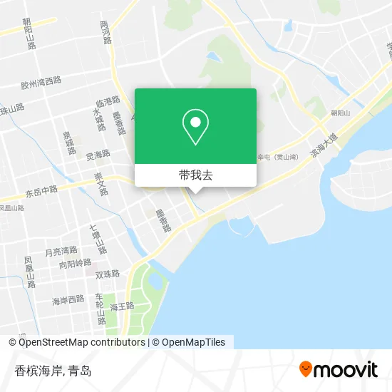 香槟海岸地图