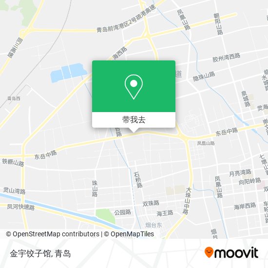 金宇饺子馆地图