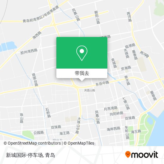 新城国际-停车场地图