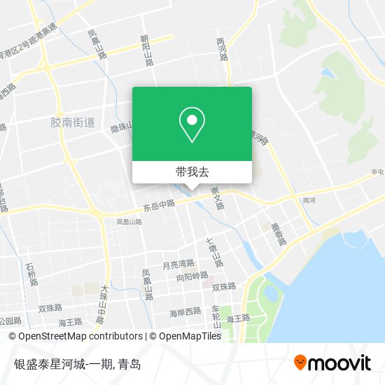 银盛泰星河城-一期地图