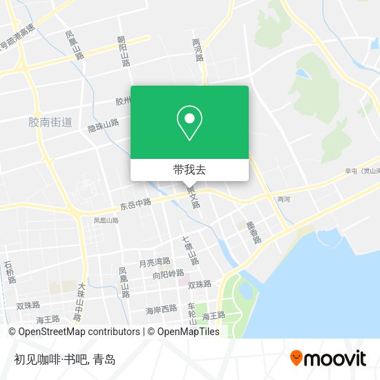 初见咖啡·书吧地图