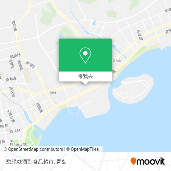 碧绿糖酒副食品超市地图