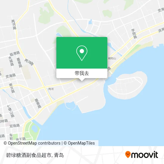 碧绿糖酒副食品超市地图