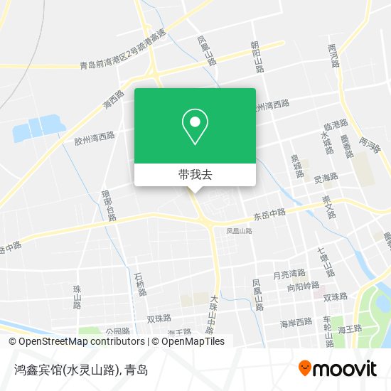 鸿鑫宾馆(水灵山路)地图