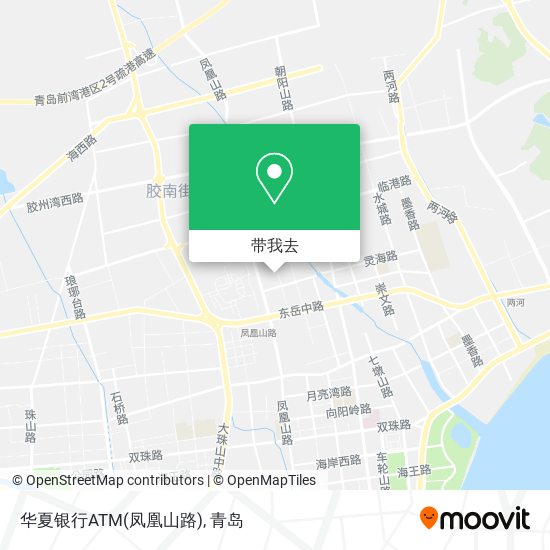 华夏银行ATM(凤凰山路)地图