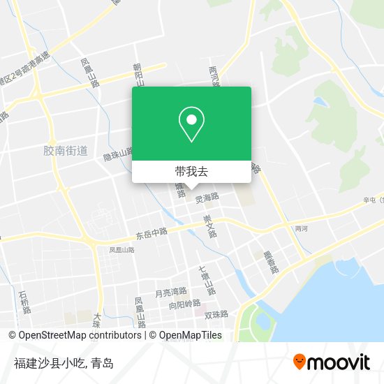 福建沙县小吃地图
