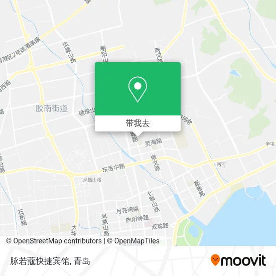 脉若蔻快捷宾馆地图