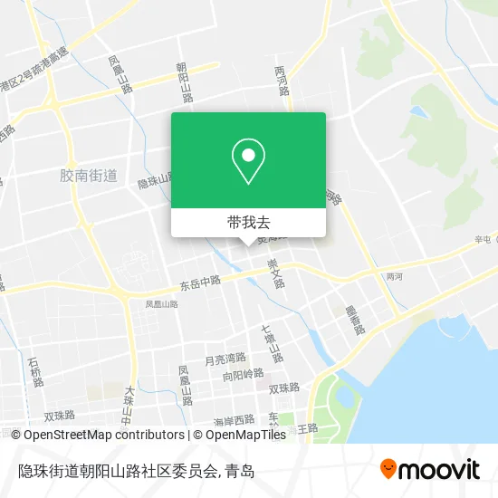 隐珠街道朝阳山路社区委员会地图