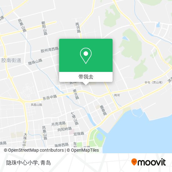 隐珠中心小学地图
