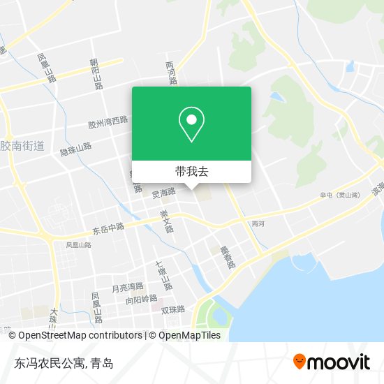 东冯农民公寓地图