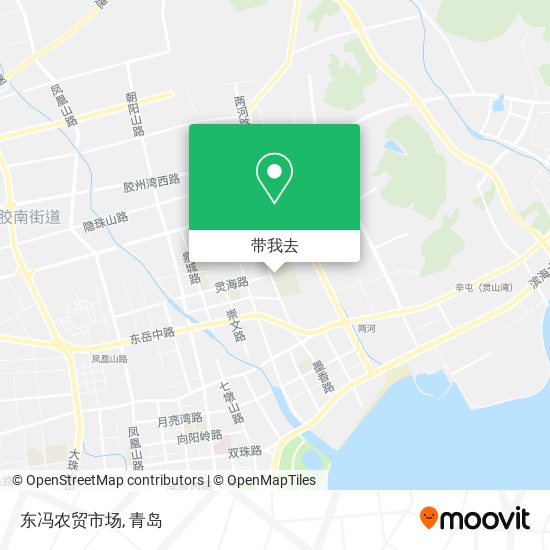 东冯农贸市场地图