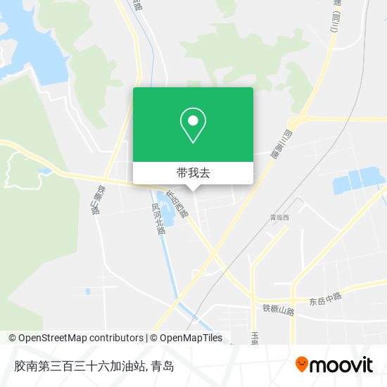 胶南第三百三十六加油站地图