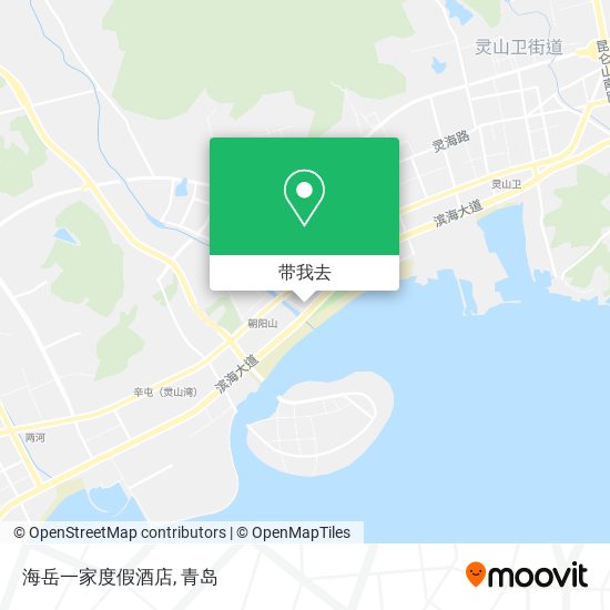 海岳一家度假酒店地图